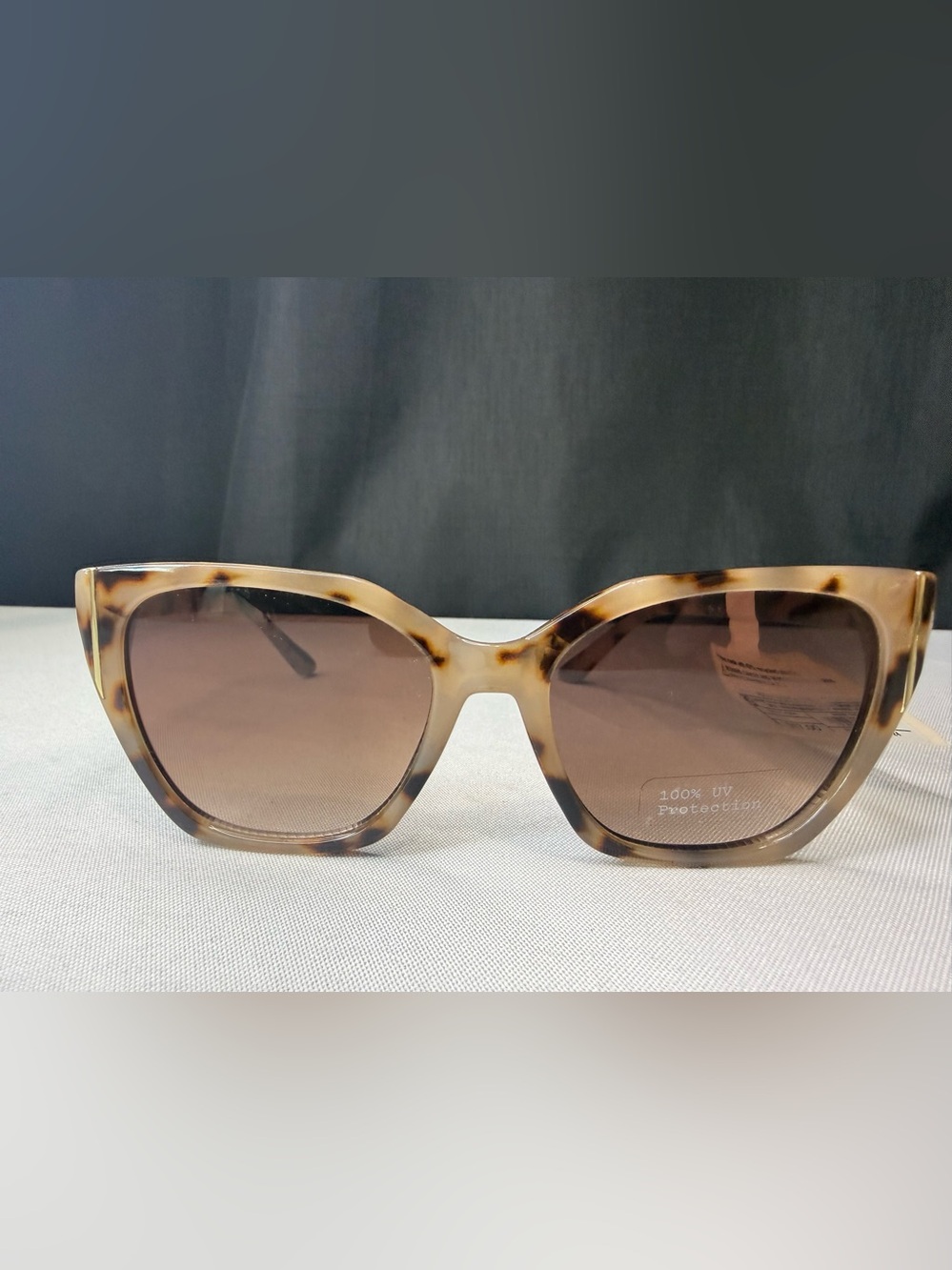 a new day Tortoiseshell Brown Cat-Eye Sunglasses NWT